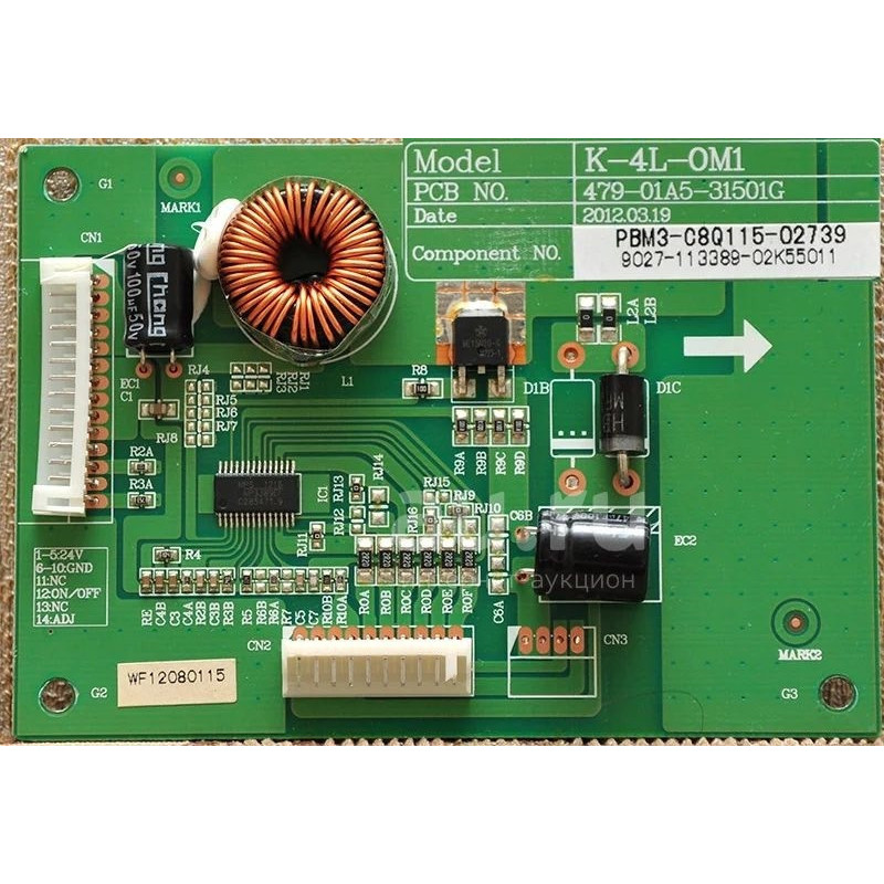 DRIVER LEDS BOARD RCA K-4L-0M1