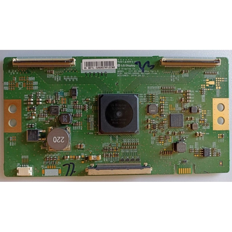 T-CON BOARD LG 65UJ6300 T-CON BOARD LG 65UJ6300