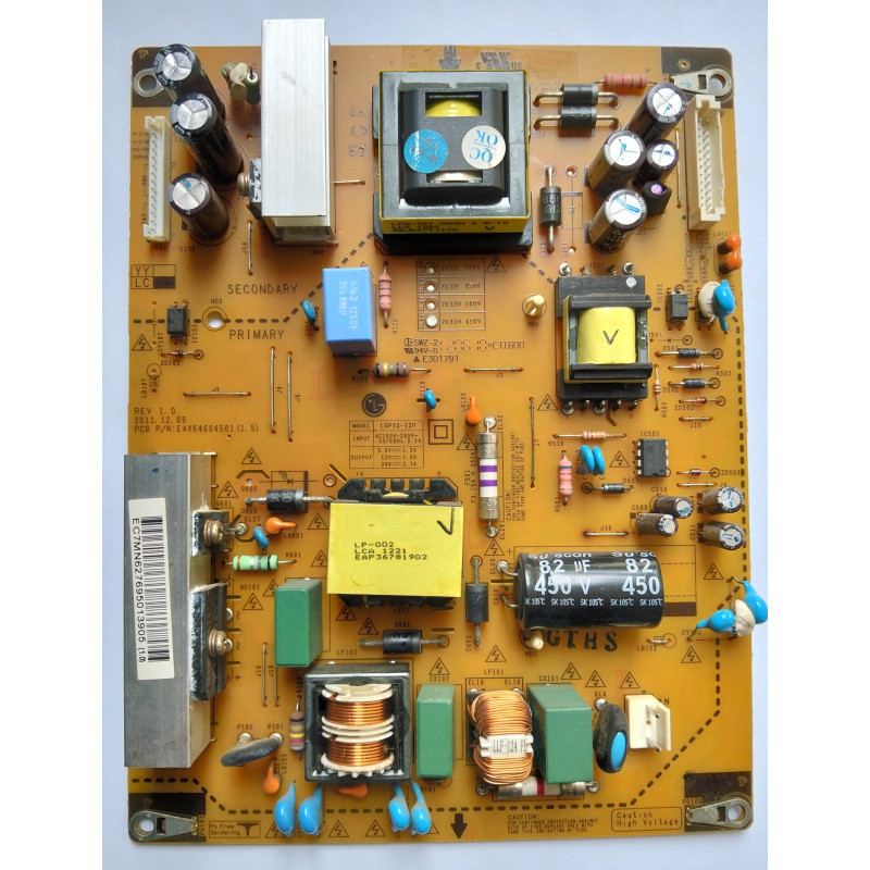 32CS410 POWER SUPPLY BOARD LG 32CS410 POWER SUPPLY BOARD LG