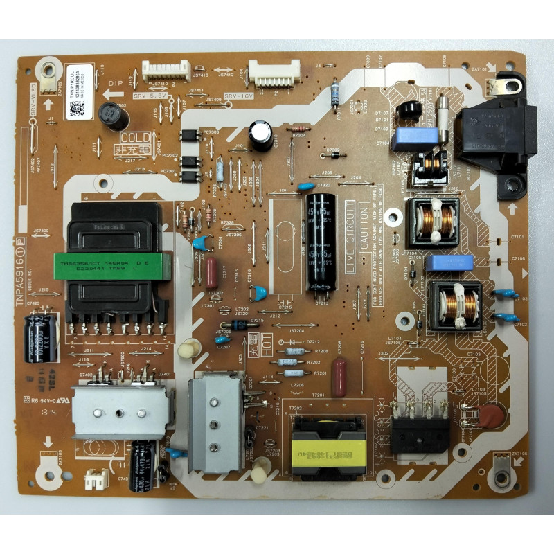 TC-42AS610L POWER SUPPLY BOARD PANASONIC