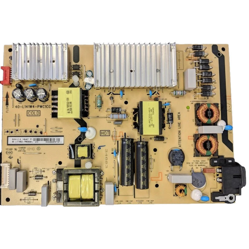 65P65USI POWER SUPPLY BOARD TCL
