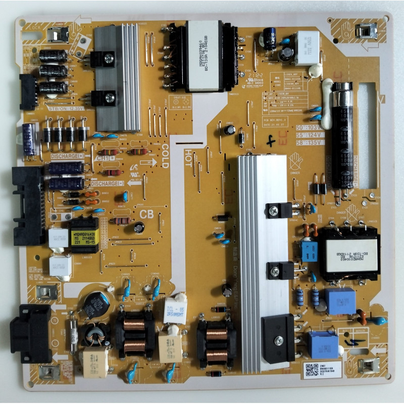 UN50AU8000F POWER SUPPLY BOARD SAMSUNG