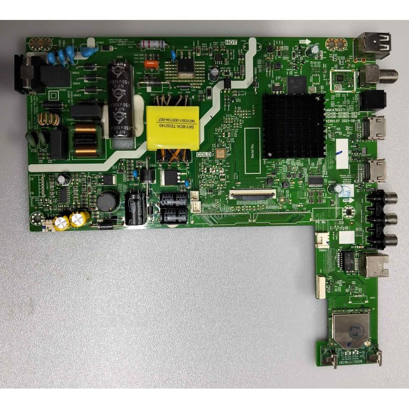 40STD6500 MAIN BOARD SKYWORTH