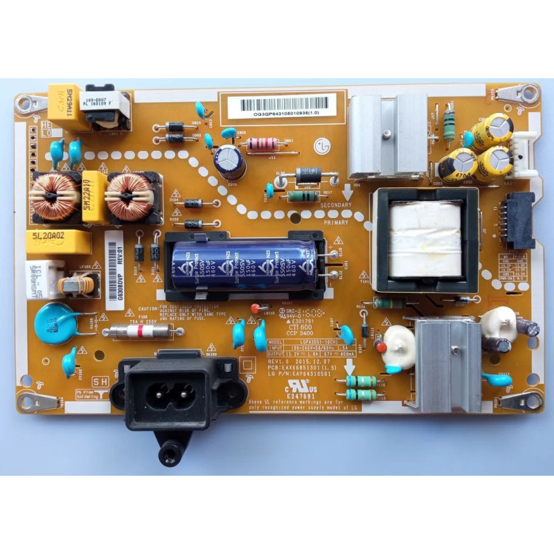 43LH5730 POWER SUPPLY BOARD LG
