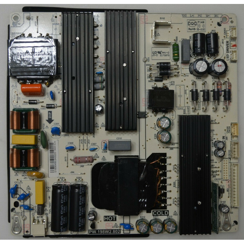 POWER SUPPLY BOARD SANKEY CLED 55SIH5