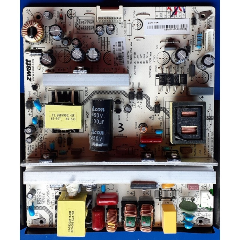POWER SUPPLY BOARD RCA RC49J16S-SM POWER SUPPLY BOARD RCA RC49J16S-SM