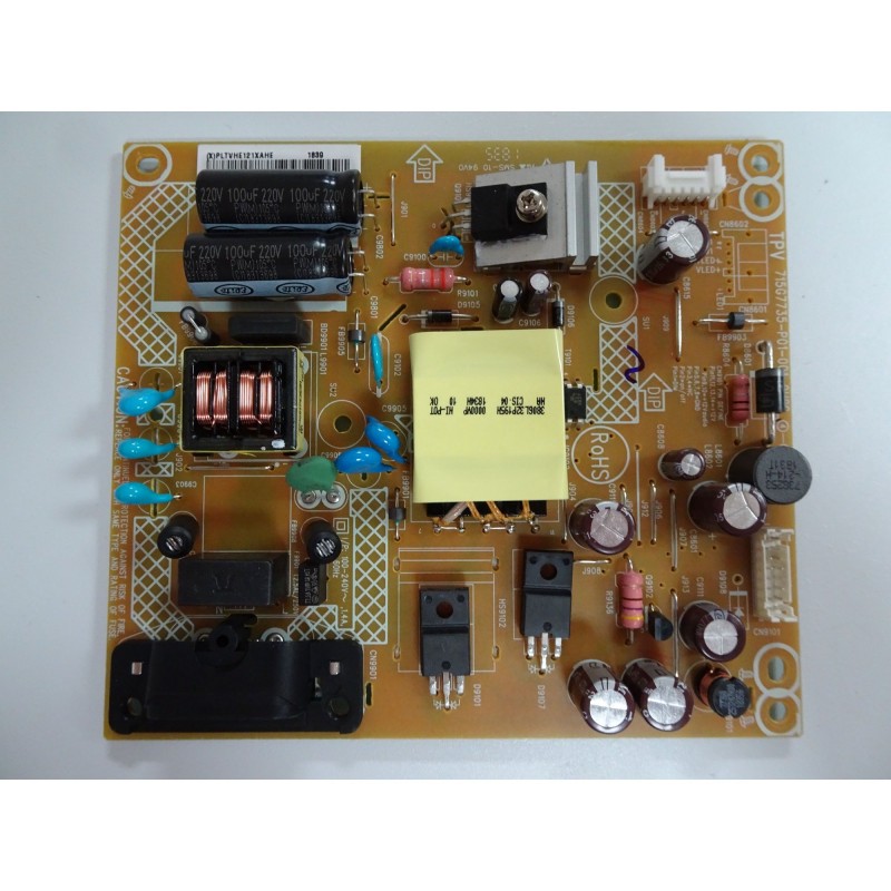 POWER SUPPLY BOARD INSIGNIA NS-24DF310NA19 POWER SUPPLY BOARD INSIGNIA NS-24DF310NA19