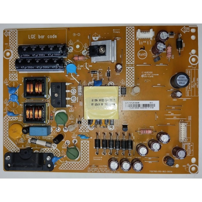 POWER SUPPLY BOARD LG 32LH500B POWER SUPPLY BOARD LG 32LH500B